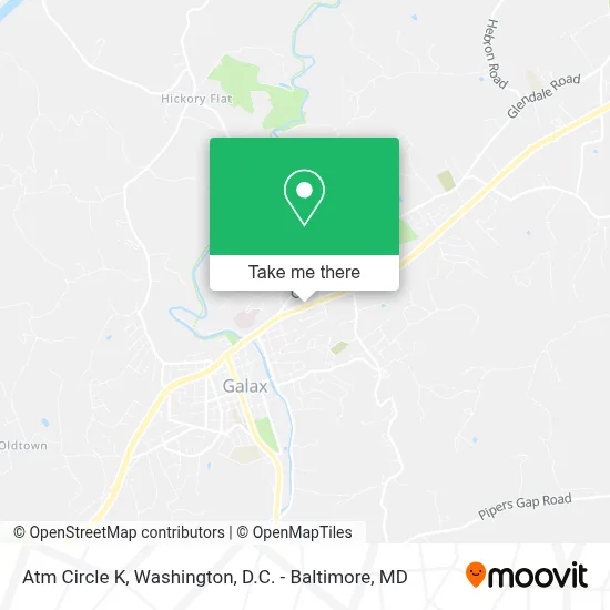 Atm Circle K map