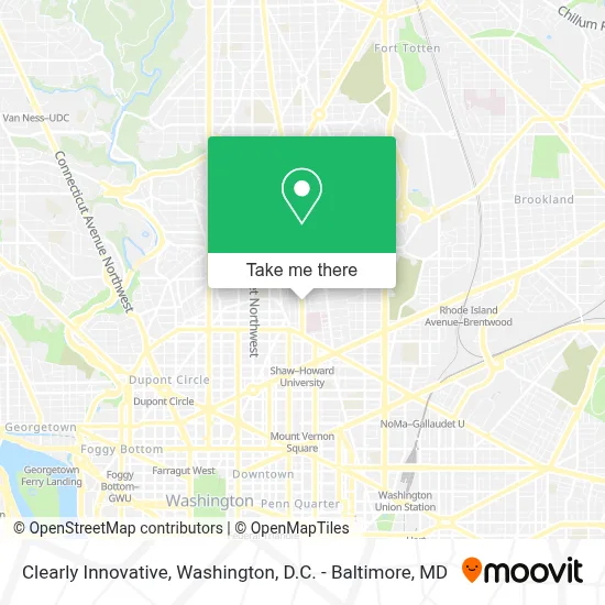 Clearly Innovative map