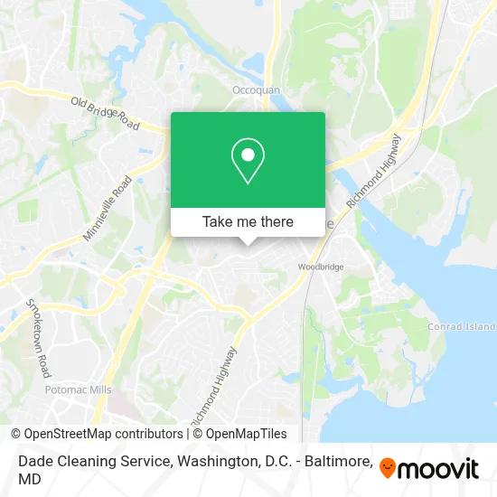Dade Cleaning Service map