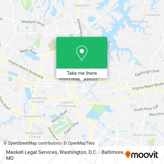 Maskell Legal Services map