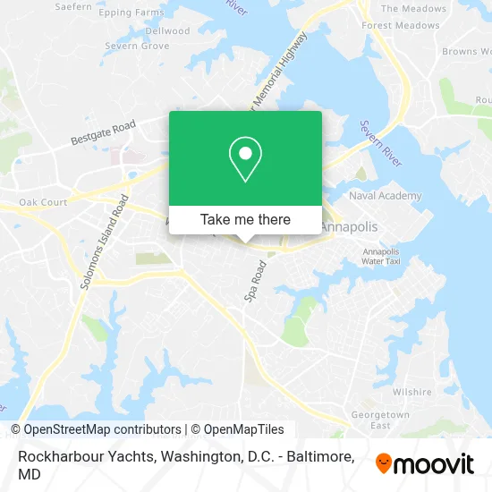 Rockharbour Yachts map