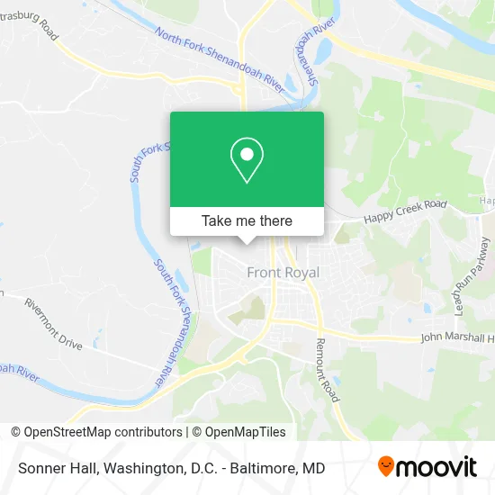 Sonner Hall map