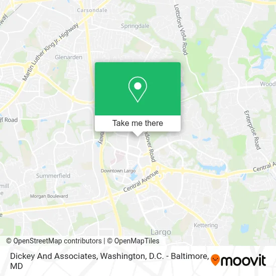 Dickey And Associates map