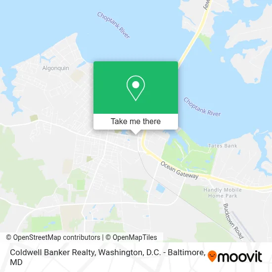 Coldwell Banker Realty map