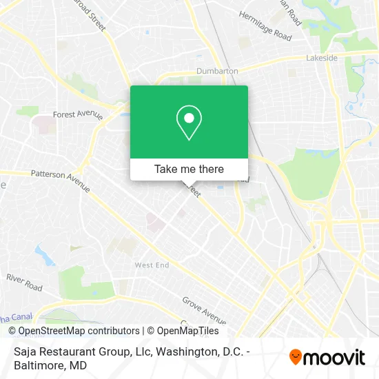 Saja Restaurant Group, Llc map