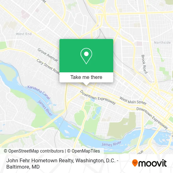 John Fehr Hometown Realty map