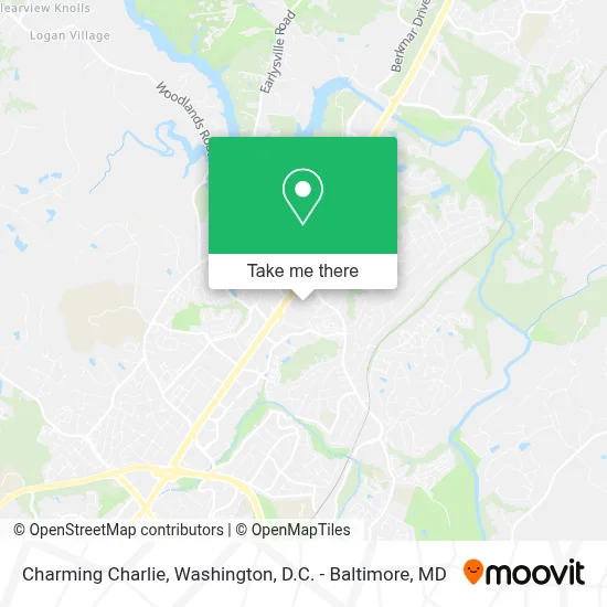 Charming Charlie map