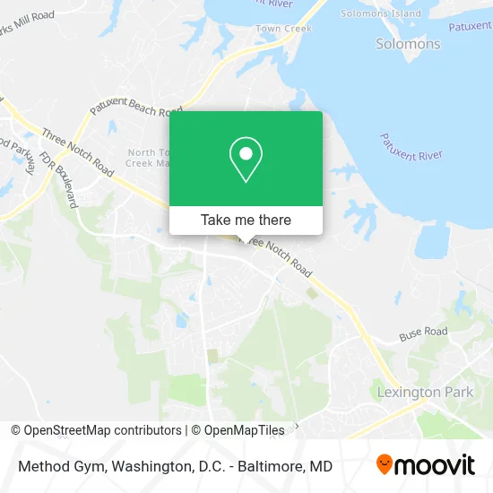 Method Gym map
