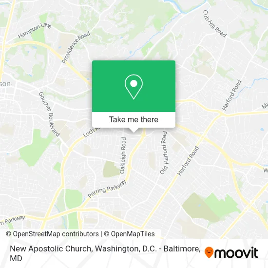 New Apostolic Church map