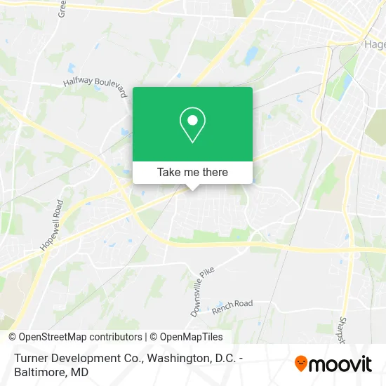 Turner Development Co. map