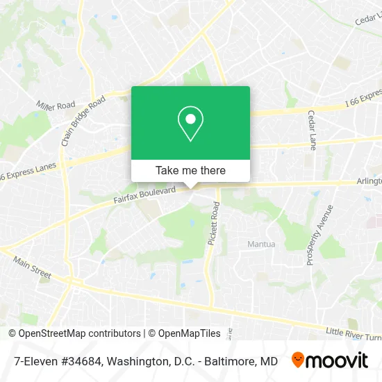 7-Eleven #34684 map