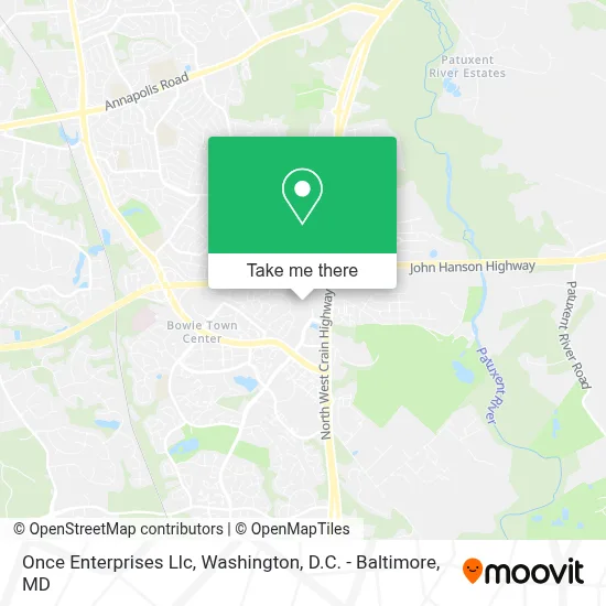 Once Enterprises Llc map