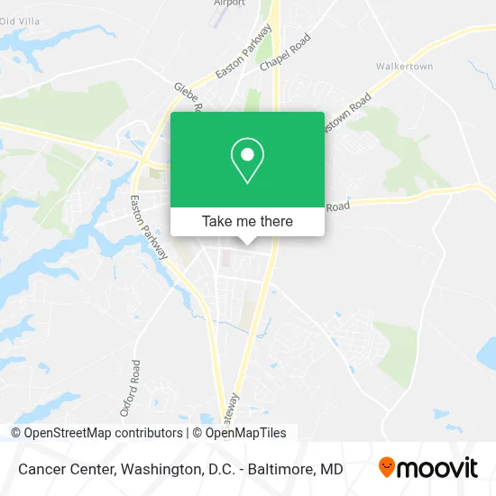 Cancer Center map