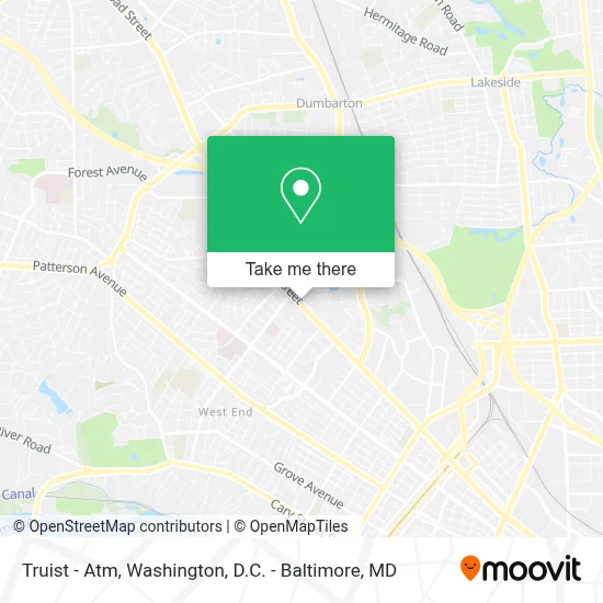 Truist - Atm map