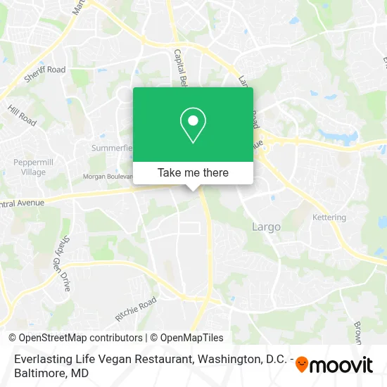 Everlasting Life Vegan Restaurant map