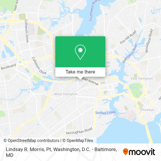 Lindsay R. Morris, Pt map
