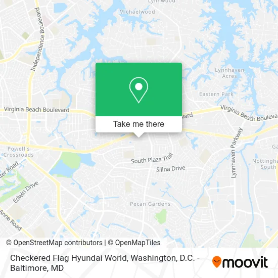 Checkered Flag Hyundai World map