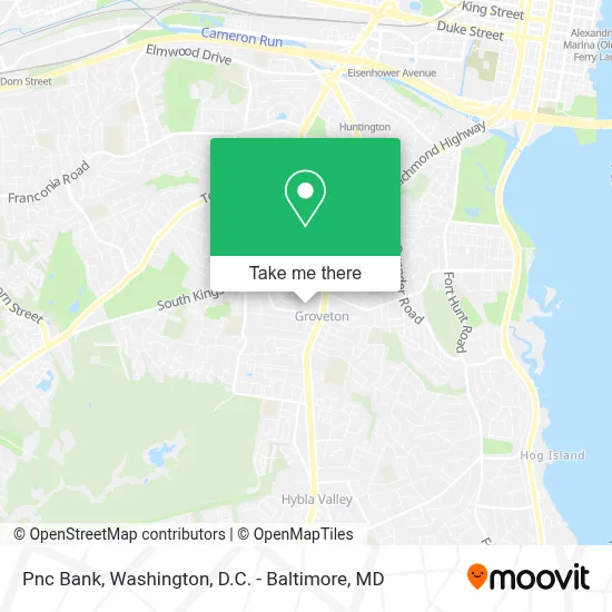 Pnc Bank map