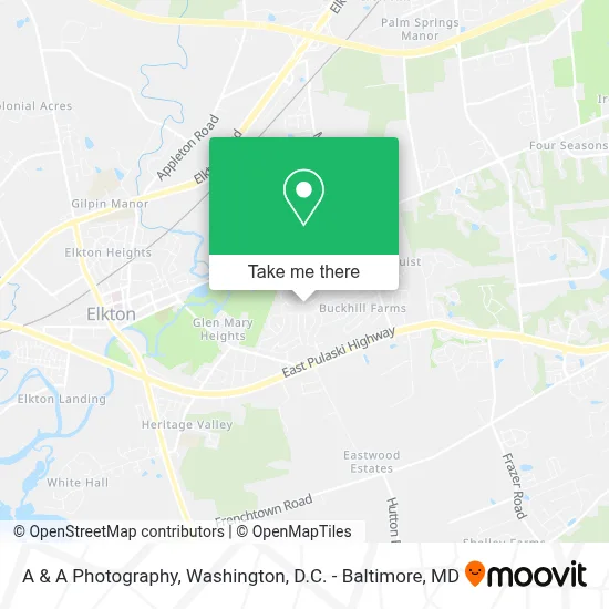 A & A Photography map