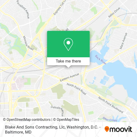 Blake And Sons Contracting, Llc map