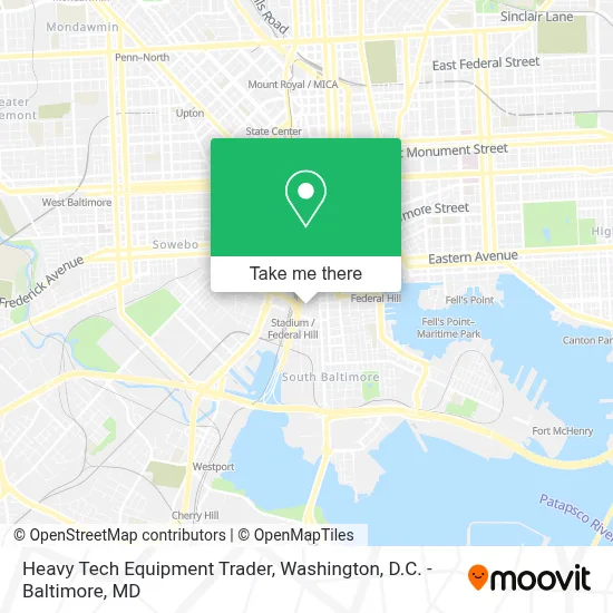 Heavy Tech Equipment Trader map