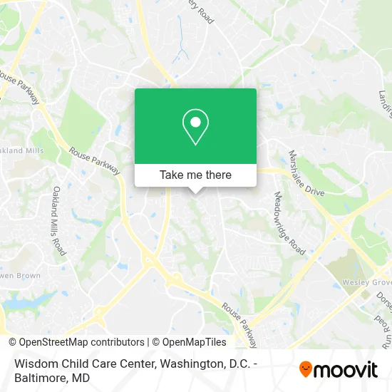 Wisdom Child Care Center map