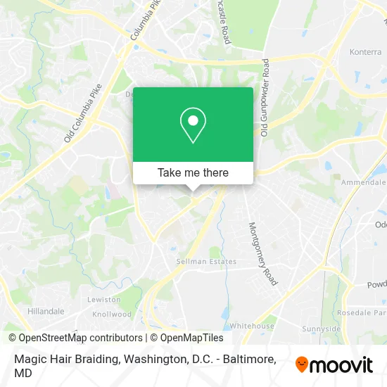 Magic Hair Braiding map