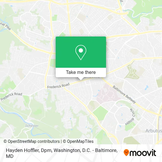 Hayden Hoffler, Dpm map