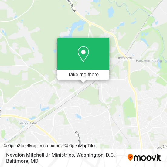 Nevalon Mitchell Jr Ministries map