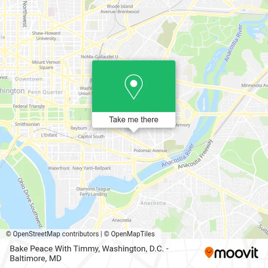 Bake Peace With Timmy map
