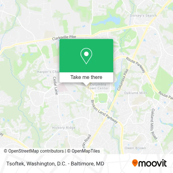 Tsoftek map