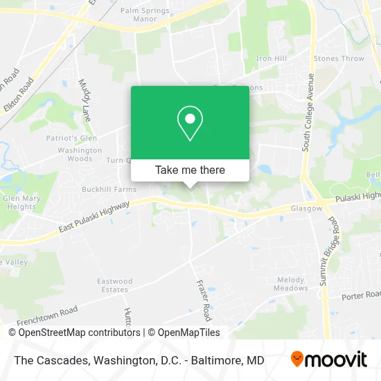 The Cascades map