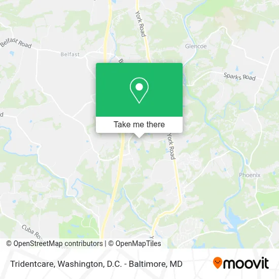 Tridentcare map