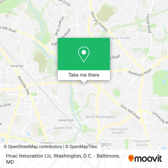 Hvac Innovation Llc map