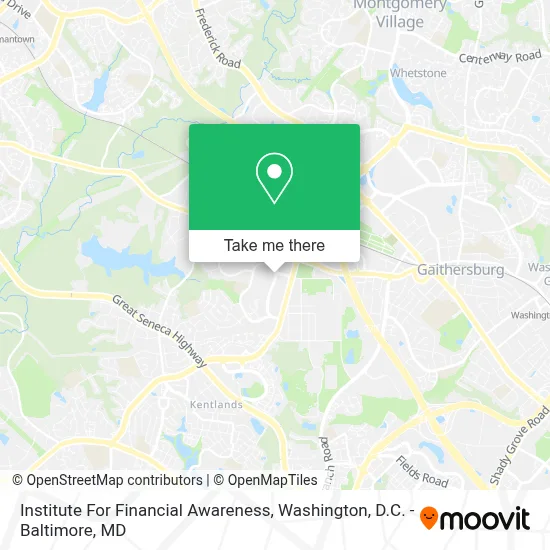 Institute For Financial Awareness map