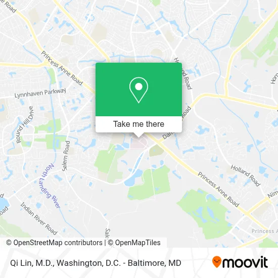 Qi Lin, M.D. map