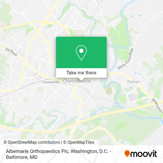 Albemarle Orthopaedics Plc map