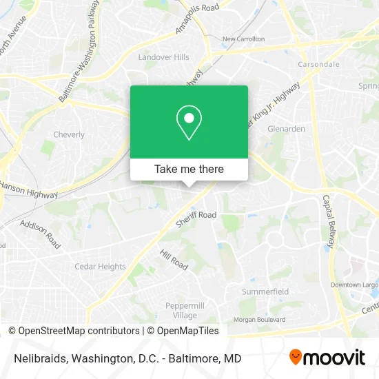 Nelibraids map
