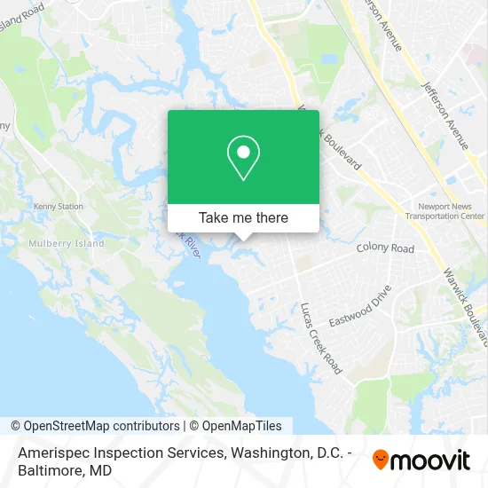 Amerispec Inspection Services map