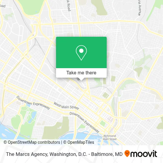 The Marcs Agency map