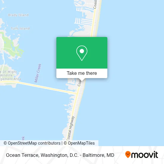 Ocean Terrace map