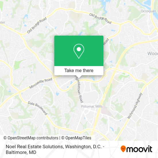 Noel Real Estate Solutions map