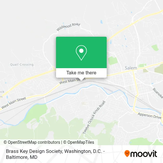 Brass Key Design Society map