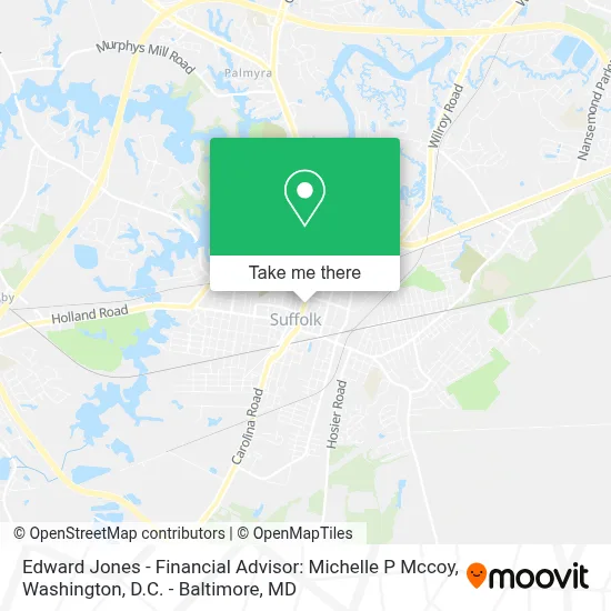Edward Jones - Financial Advisor: Michelle P Mccoy map