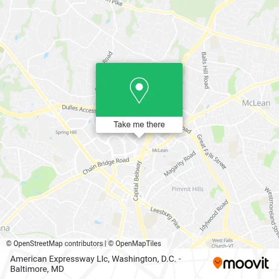 American Expressway Llc map