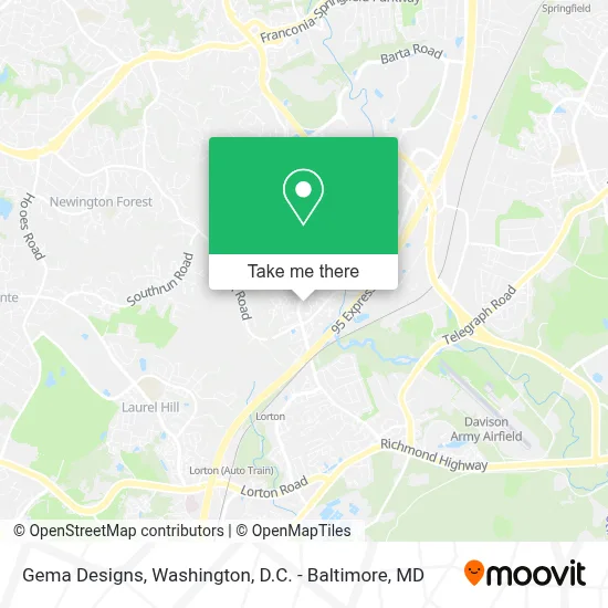 Gema Designs map