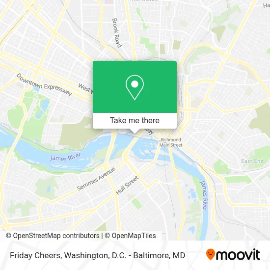 Friday Cheers map