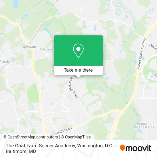 The Goat Farm Soccer Academy map