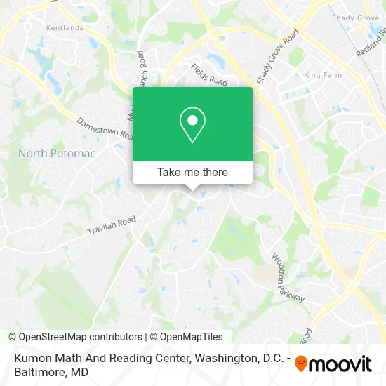 Kumon Math And Reading Center map