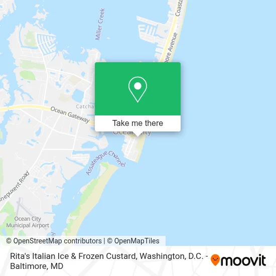Rita's Italian Ice & Frozen Custard map